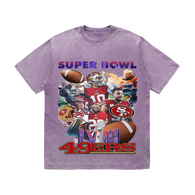 SUPERBOWL HEAVY WEIGHT COTTON TEE-9208