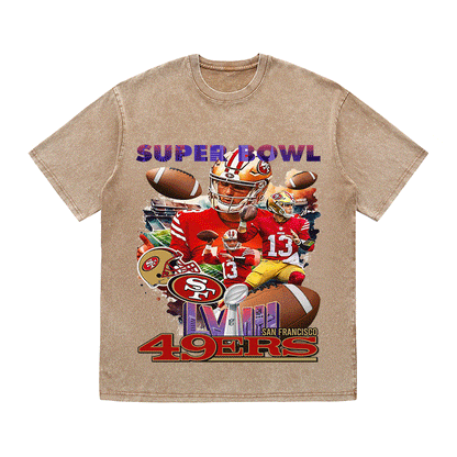 SUPERBOWL HEAVY WEIGHT COTTON TEE-9209