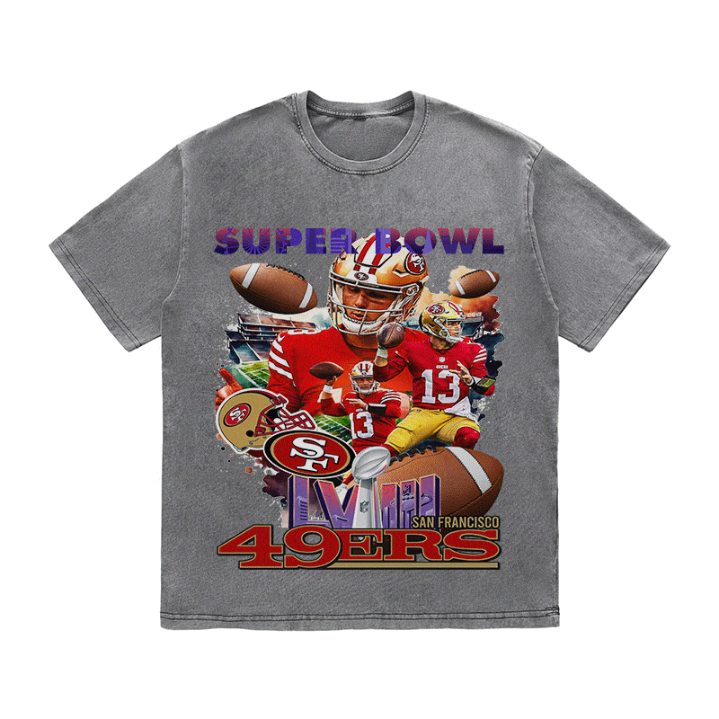 SUPERBOWL HEAVY WEIGHT COTTON TEE-9209