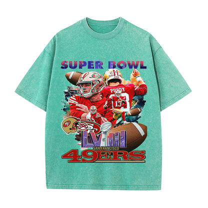 SUPERBOWL HEAVY WEIGHT COTTON TEE-9210