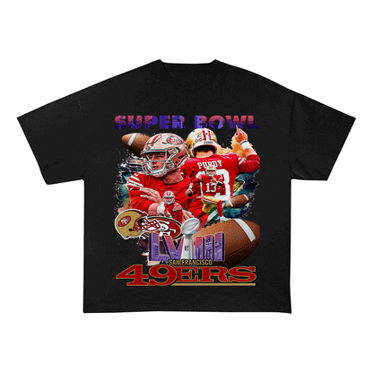 SUPERBOWL HEAVY WEIGHT COTTON TEE-9210