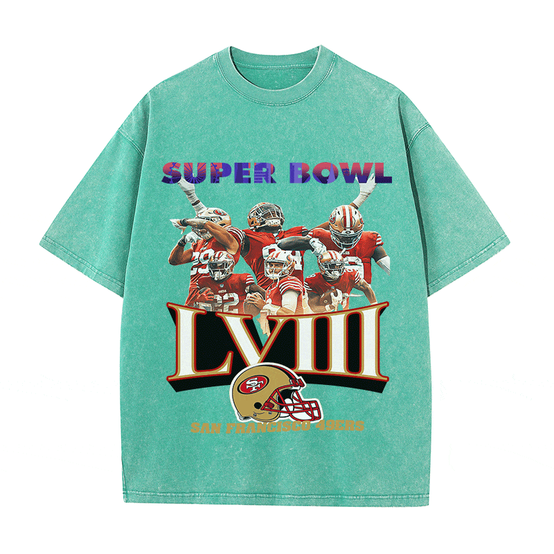 SUPERBOWL HEAVY WEIGHT COTTON TEE-9214