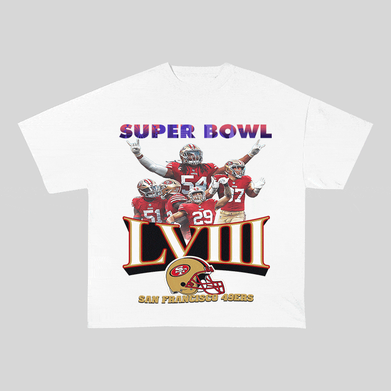 SUPERBOWL HEAVY WEIGHT COTTON TEE-9215