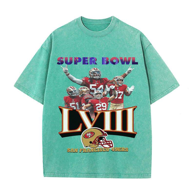 SUPERBOWL HEAVY WEIGHT COTTON TEE-9215
