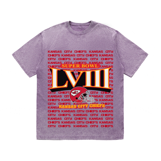 SUPERBOWL HEAVY WEIGHT COTTON TEE-9218