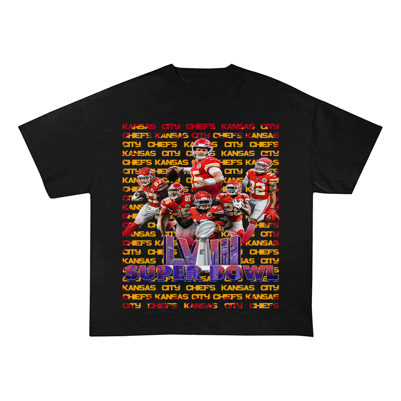 SUPERBOWL HEAVY WEIGHT COTTON TEE-9219