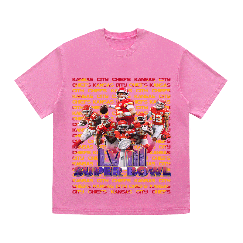 SUPERBOWL HEAVY WEIGHT COTTON TEE-9219