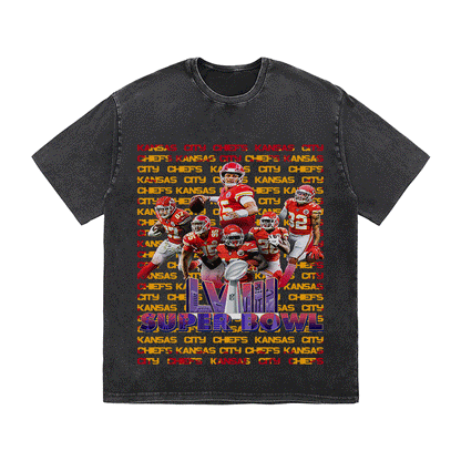 SUPERBOWL HEAVY WEIGHT COTTON TEE-9219