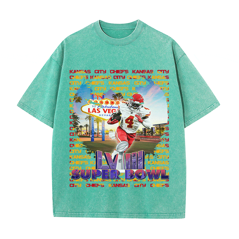 SUPERBOWL HEAVY WEIGHT COTTON TEE-9221