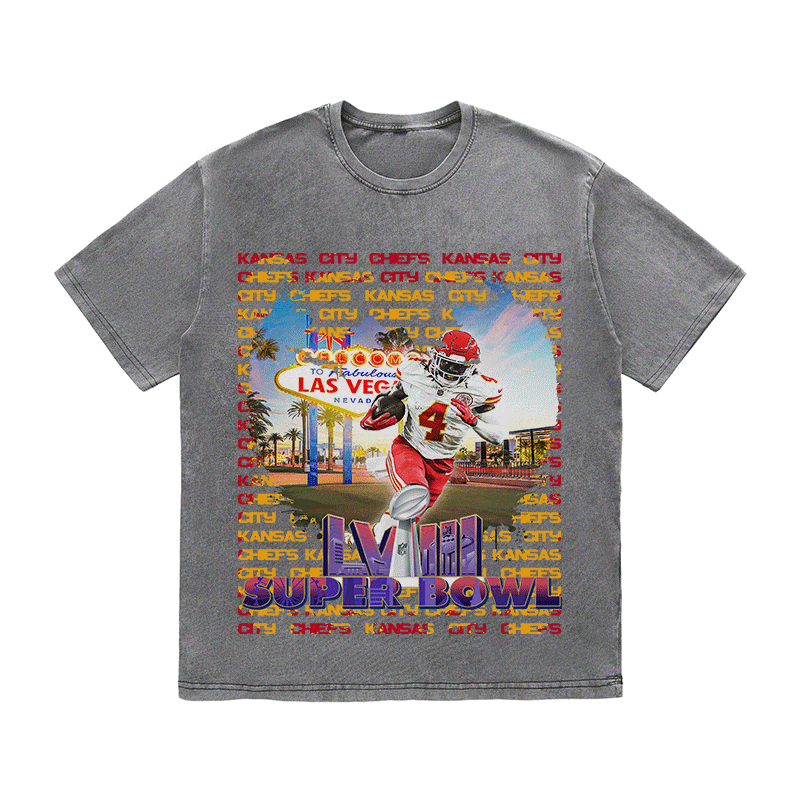SUPERBOWL HEAVY WEIGHT COTTON TEE-9221