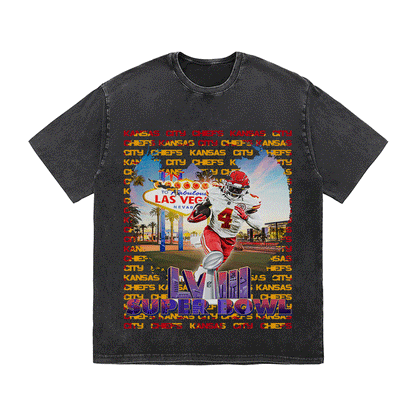 SUPERBOWL HEAVY WEIGHT COTTON TEE-9221