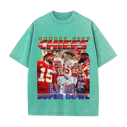 SUPERBOWL HEAVY WEIGHT COTTON TEE-9222