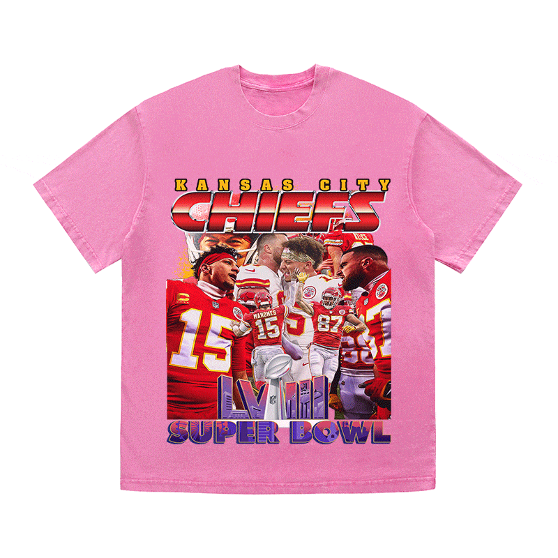 SUPERBOWL HEAVY WEIGHT COTTON TEE-9222