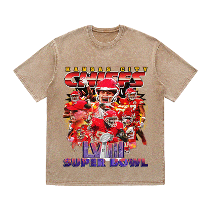 SUPERBOWL HEAVY WEIGHT COTTON TEE-9223