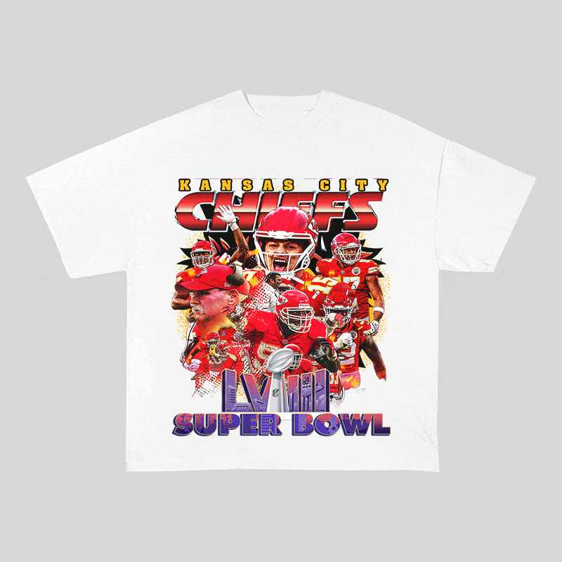 SUPERBOWL HEAVY WEIGHT COTTON TEE-9223