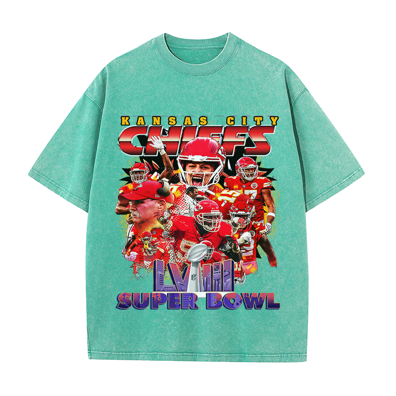 SUPERBOWL HEAVY WEIGHT COTTON TEE-9223