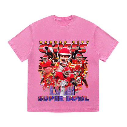 SUPERBOWL HEAVY WEIGHT COTTON TEE-9223