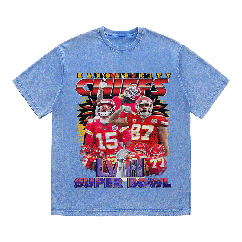 SUPERBOWL HEAVY WEIGHT COTTON TEE-9224