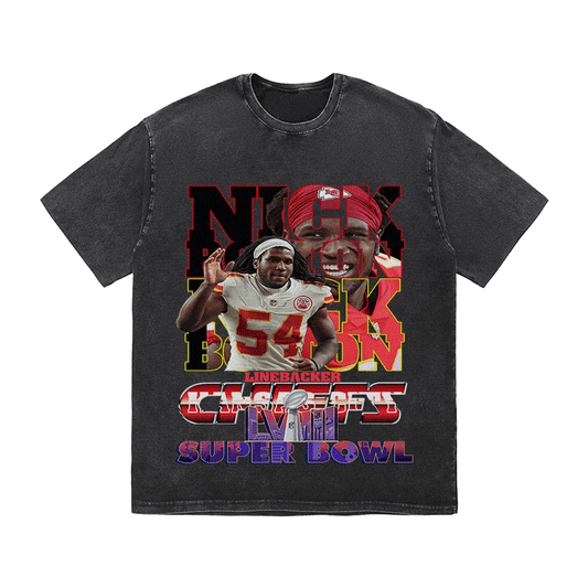 SUPERBOWL HEAVY WEIGHT COTTON TEE-9225