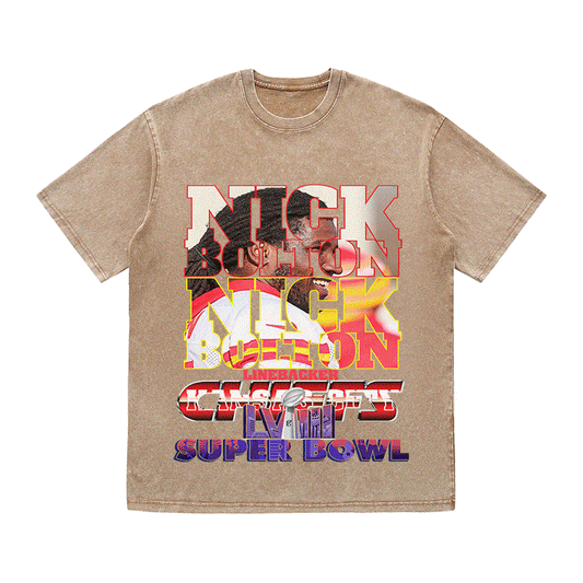 SUPERBOWL HEAVY WEIGHT COTTON TEE-9226