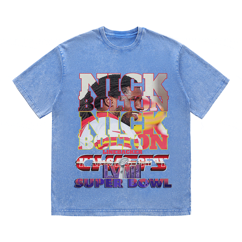 SUPERBOWL HEAVY WEIGHT COTTON TEE-9226