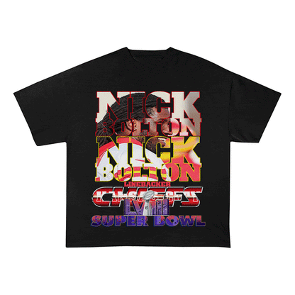 SUPERBOWL HEAVY WEIGHT COTTON TEE-9226