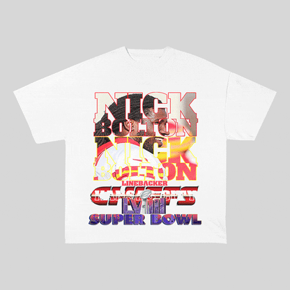 SUPERBOWL HEAVY WEIGHT COTTON TEE-9226