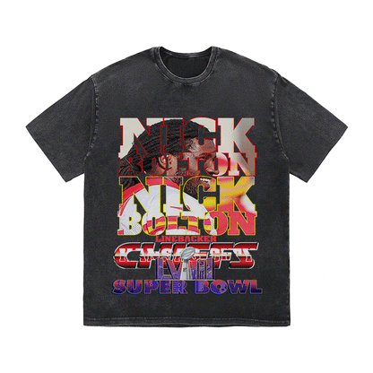 SUPERBOWL HEAVY WEIGHT COTTON TEE-9226