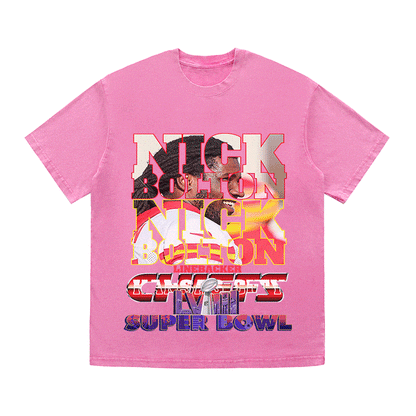 SUPERBOWL HEAVY WEIGHT COTTON TEE-9226