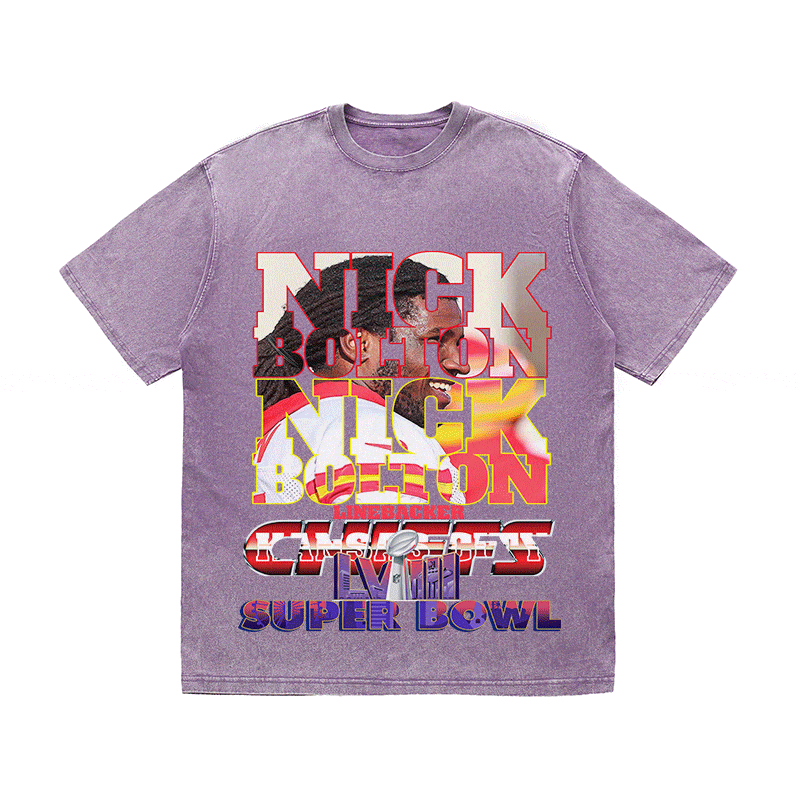 SUPERBOWL HEAVY WEIGHT COTTON TEE-9226
