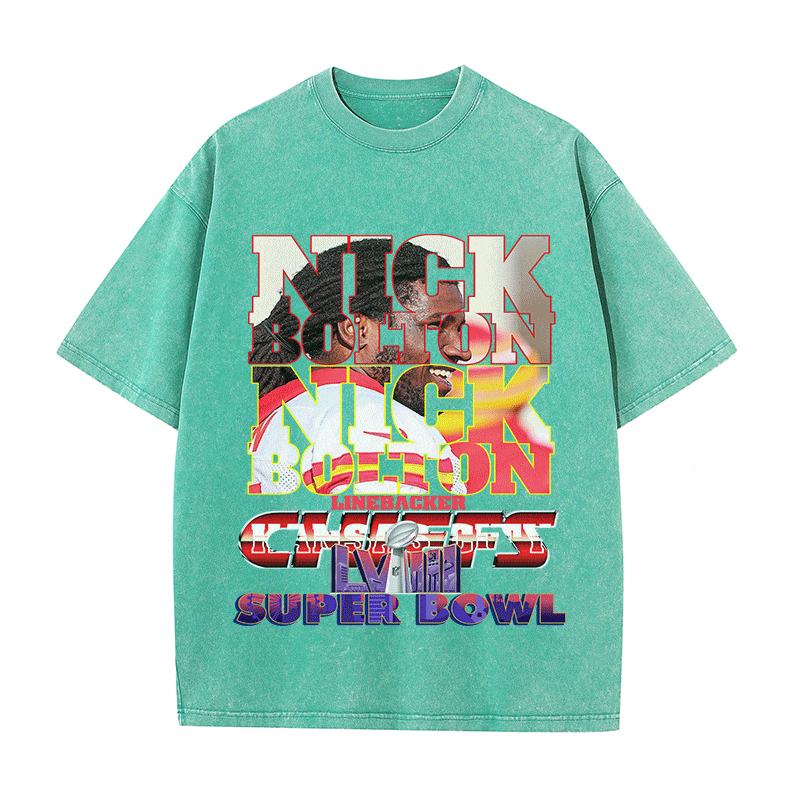 SUPERBOWL HEAVY WEIGHT COTTON TEE-9226