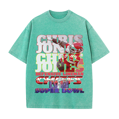 SUPERBOWL HEAVY WEIGHT COTTON TEE-9227