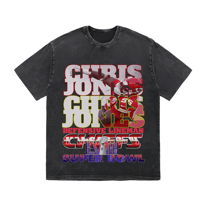 SUPERBOWL HEAVY WEIGHT COTTON TEE-9227