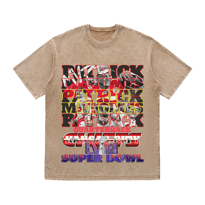 SUPERBOWL HEAVY WEIGHT COTTON TEE-9228