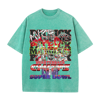 SUPERBOWL HEAVY WEIGHT COTTON TEE-9228