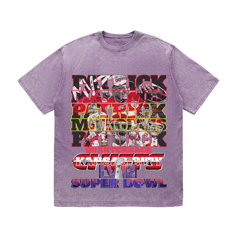 SUPERBOWL HEAVY WEIGHT COTTON TEE-9228