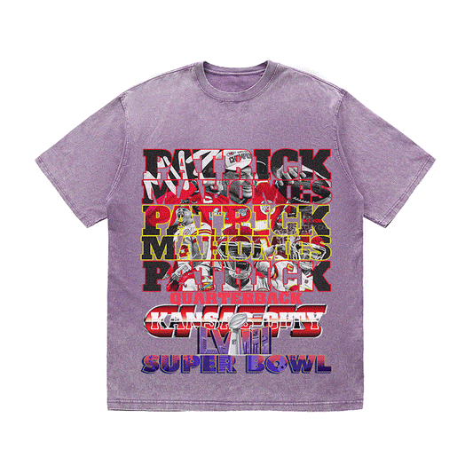 SUPERBOWL HEAVY WEIGHT COTTON TEE-9228