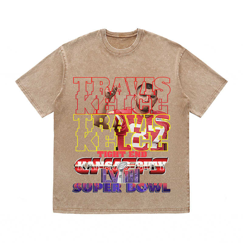 SUPERBOWL HEAVY WEIGHT COTTON TEE-9229