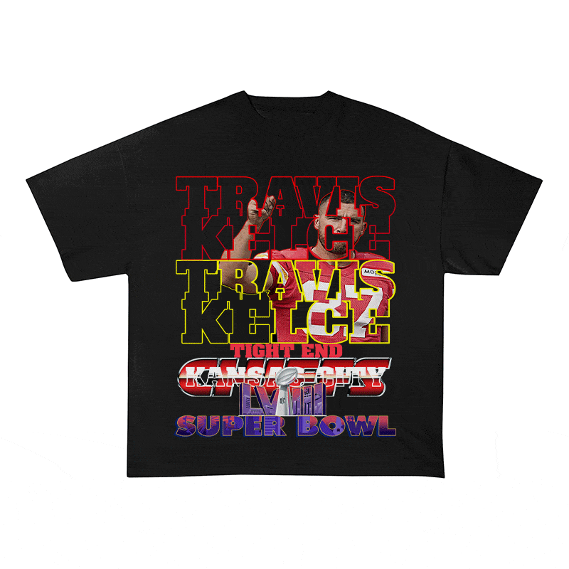 SUPERBOWL HEAVY WEIGHT COTTON TEE-9229
