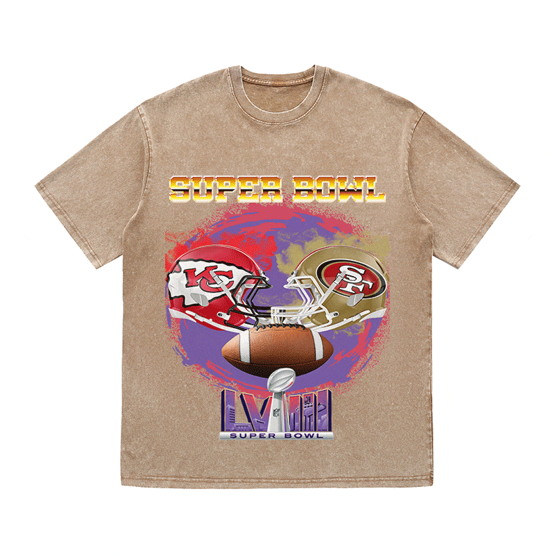 SUPERBOWL WO YEAR HEAVY WEIGHT COTTON TEE-9184