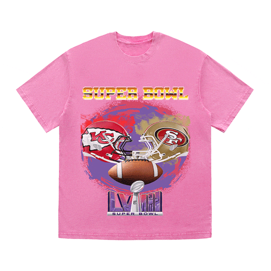 SUPERBOWL WO YEAR HEAVY WEIGHT COTTON TEE-9184