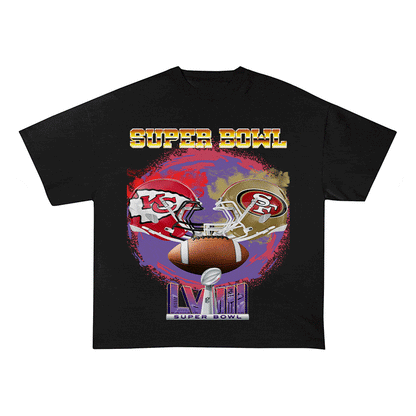 SUPERBOWL WO YEAR HEAVY WEIGHT COTTON TEE-9184