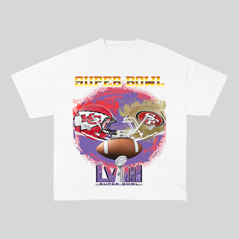 SUPERBOWL WO YEAR HEAVY WEIGHT COTTON TEE-9184