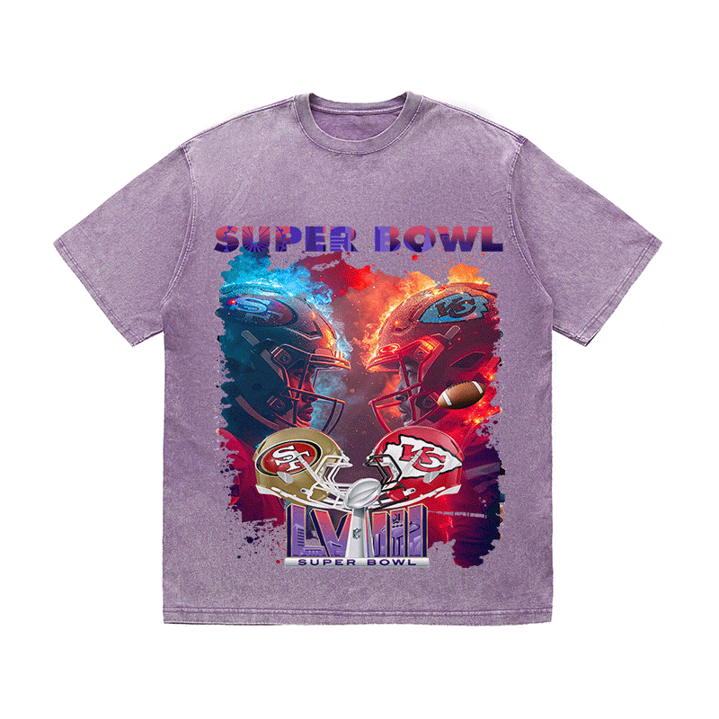 SUPERBOWL21 HEAVY WEIGHT COTTON TEE-9211