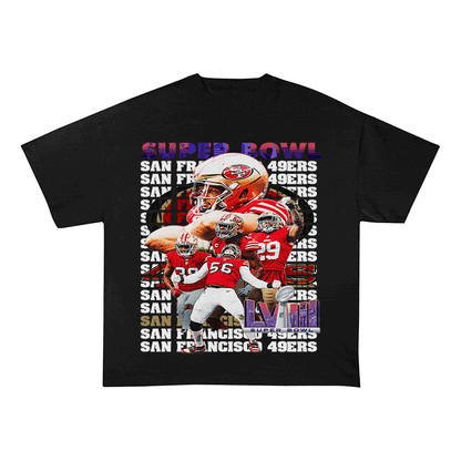 SUPERBOWL22 HEAVY WEIGHT COTTON TEE-9212