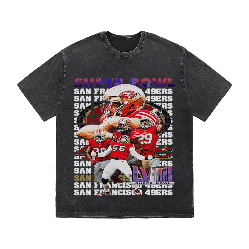 SUPERBOWL22 HEAVY WEIGHT COTTON TEE-9212