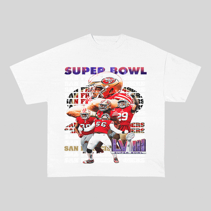 SUPERBOWL22 HEAVY WEIGHT COTTON TEE-9212