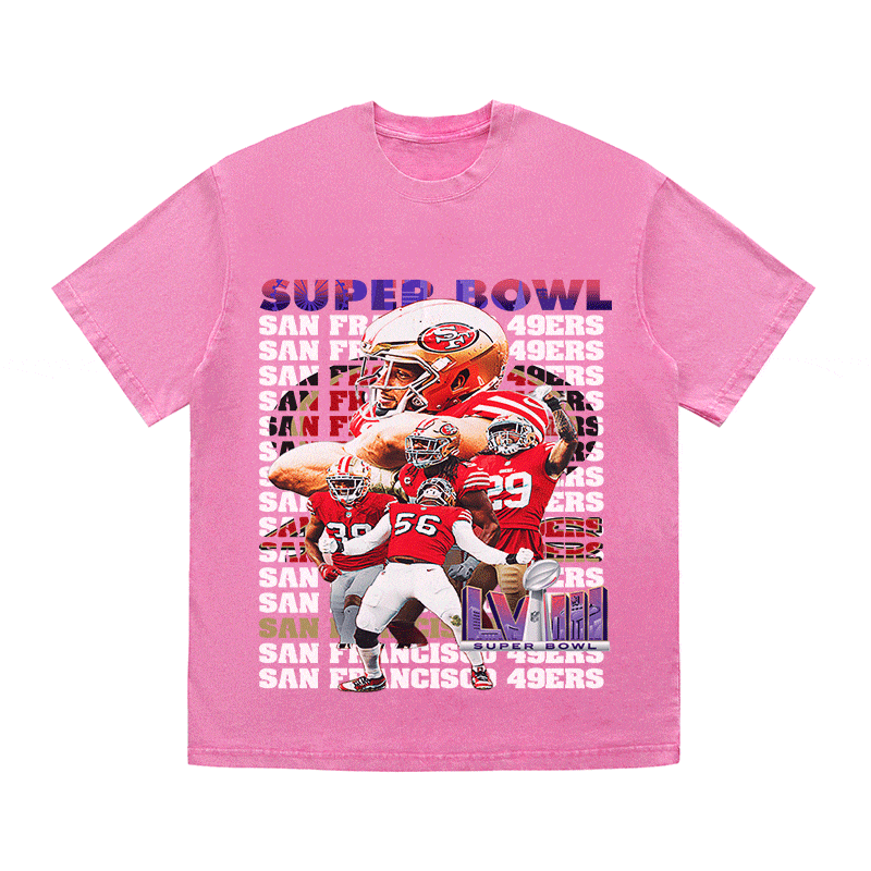 SUPERBOWL22 HEAVY WEIGHT COTTON TEE-9212