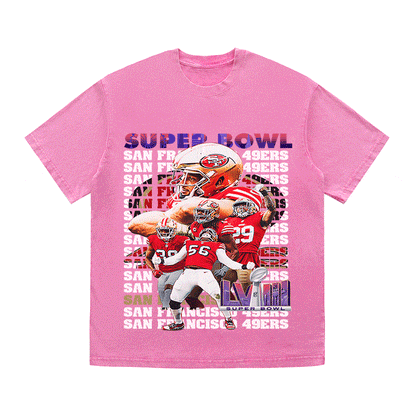 SUPERBOWL22 HEAVY WEIGHT COTTON TEE-9212