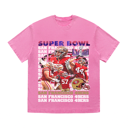 SUPERBOWL23 HEAVY WEIGHT COTTON TEE-9213